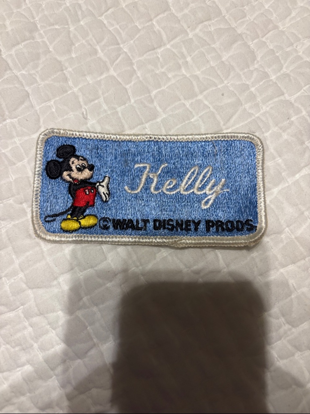 Vintage Disney world patch